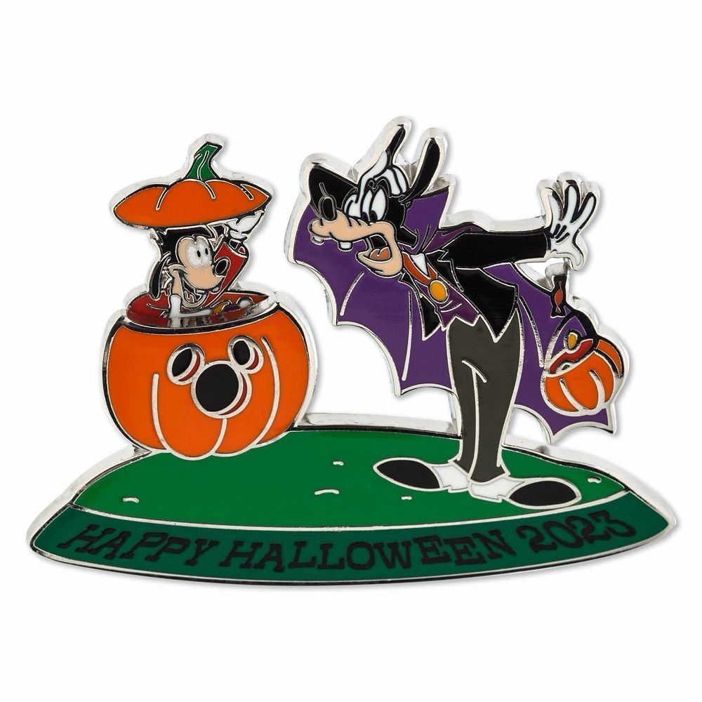 Goofy & Max Halloween 2023 Slider Pin DISNEY Parks NEW